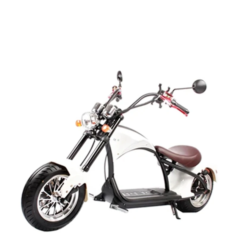Young and fashionable design can be customized 2000w diamond green premium electric scooter with EEC certificate