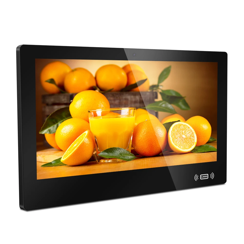 OEM 15.6 inch wall mount android POE tablet smart home RK3566 2+16GB  with NFC RJ45 for industrial