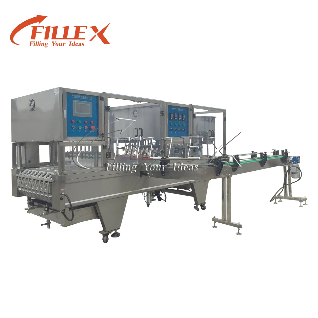 Beverage Packaging Food Pack Strained Yogurt Set Yoghurt Greek Yoghourt Milk Dairy Packing Cup Filling Sealing Machine