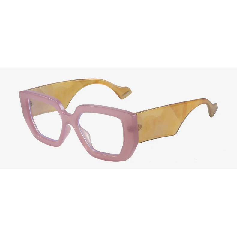Sunway Eyewear New Retro Big Frame Glasses Fashion Women Optical Frame Hot Seller Men Ladies Eyeglasses