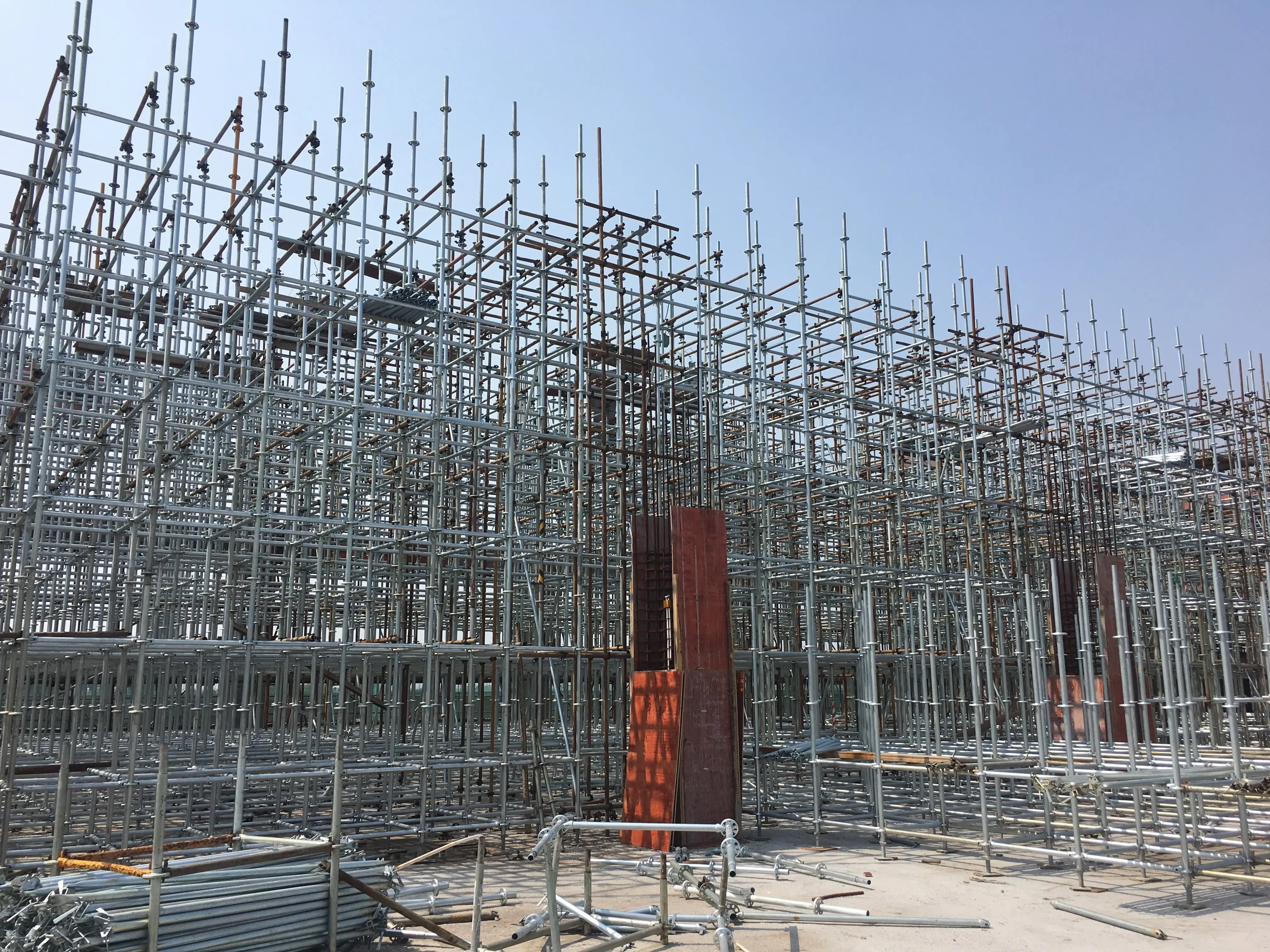 huayuan guangzhou factory customized Hot dip galvanizing Scaffolding Ringlock