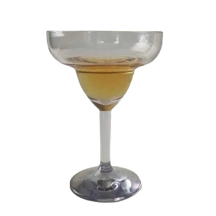11oz Modern Plastic Margarita Goblets PS Acrylic Plastic Cocktail Glasses