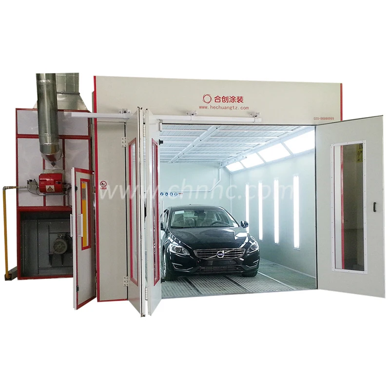 spray bake paint booth Automotive Spray Booth/Car Paint Spray Room CE approve