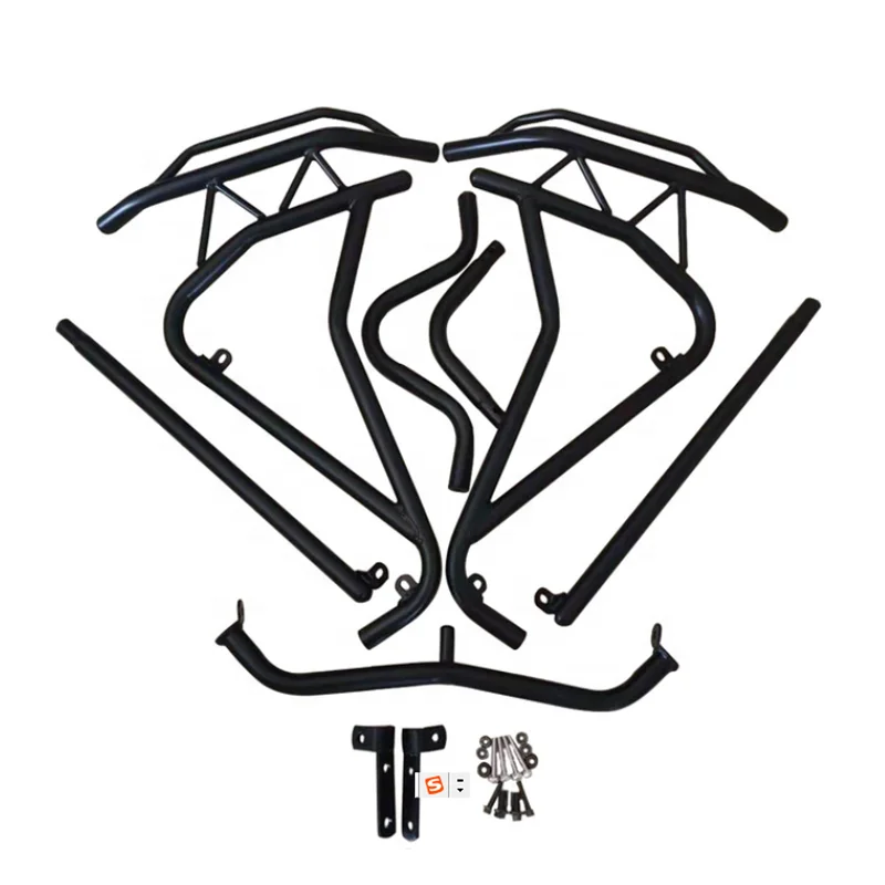 Modified motorcycle CNC aluminium alloy click150 engine protect crash guard bumper for click 125i 150i Ravio 125 150 Click125