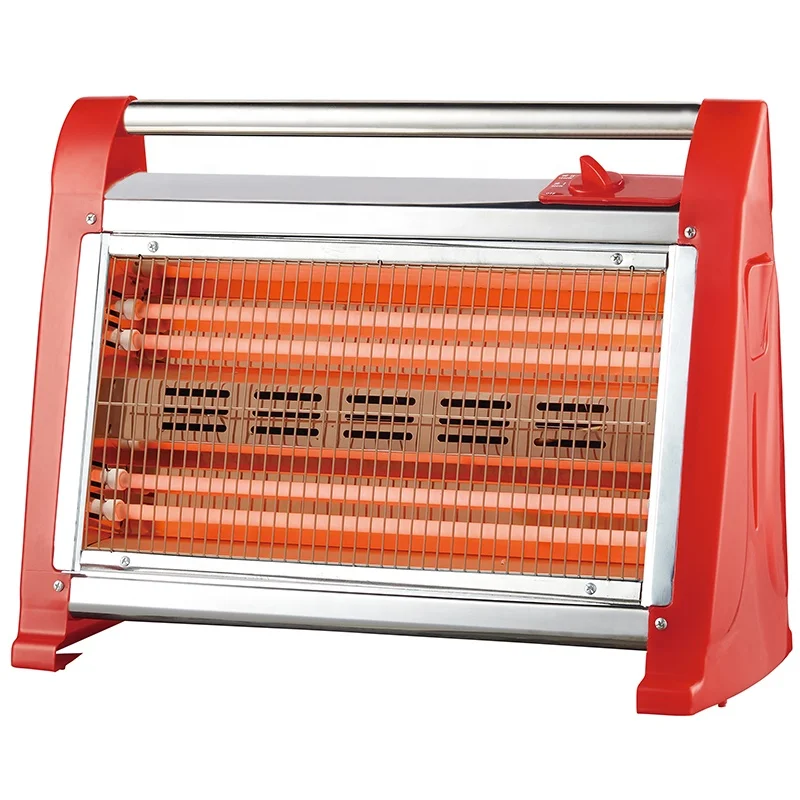 2830 классический высококачественный корпус из нержавеющей стали Портативный кварцевый трубчатый электрический обогреватель вентилятора