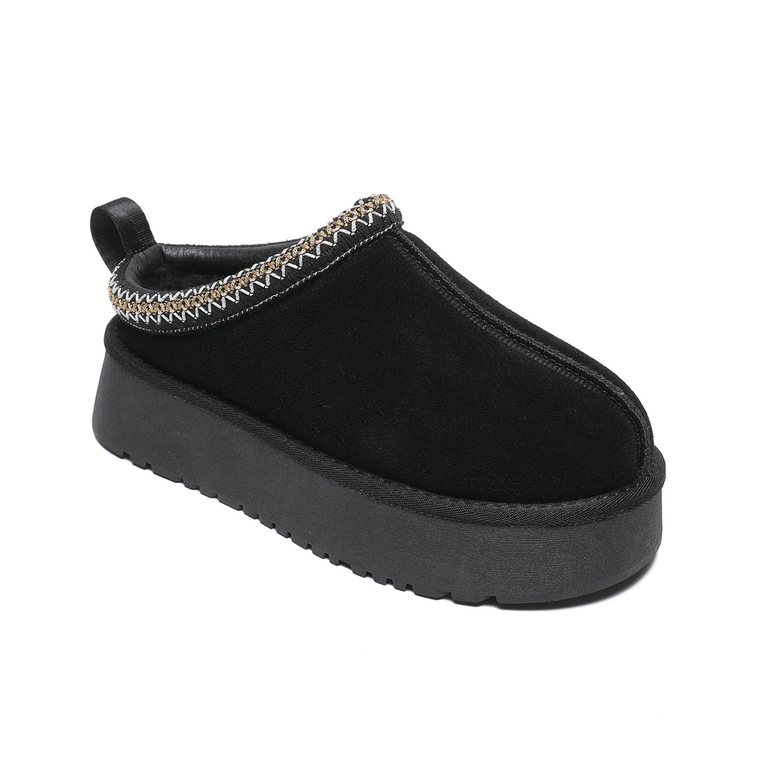Women Fashion Snow Boots Highend Quality Luxury Original Trendy Winter Warm Plush Slippers