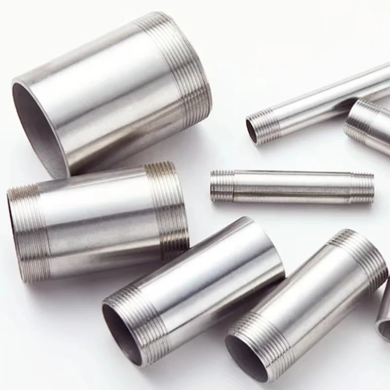 Товары в наличии DN50 длина 50 мм нержавеющая сталь 304 316 Женская труба трубопровод фитинги одинарная Двойная муфта