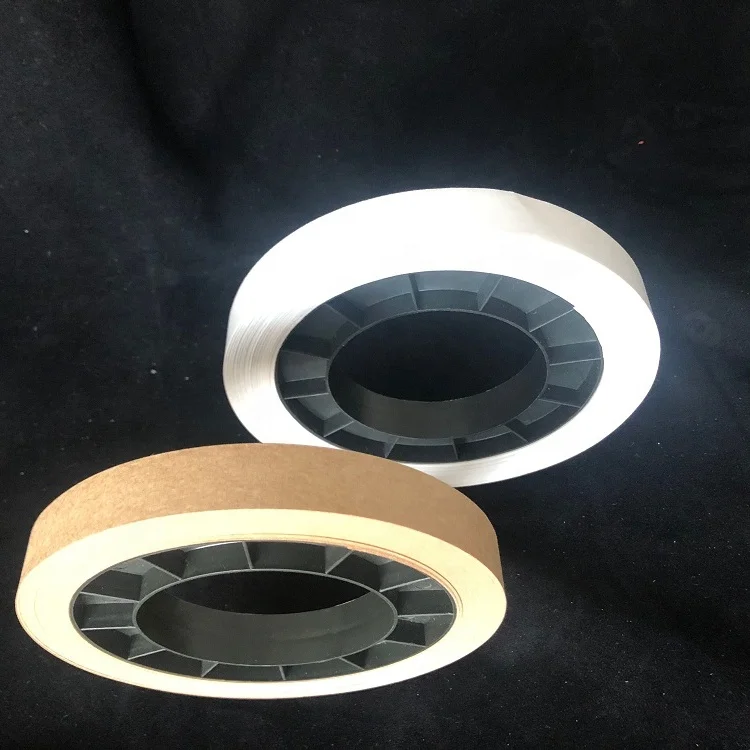 Kraft paper tape 20mm banknote rolls packing tying money strip currency bands