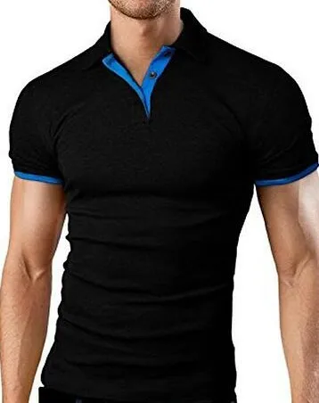 Wholesale High Quality Plain Casual Polo Shirt Golf Custom LOGO Embroidery Simple Polo Shirt For Men