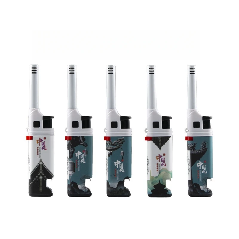 Black Disposable Factory plastic bbq kitchen gas Spark lighter