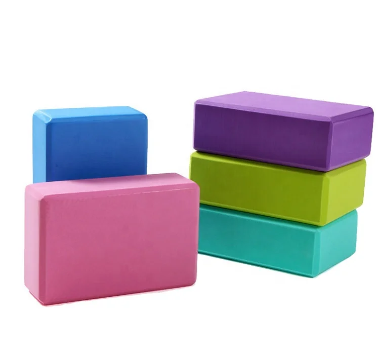 Wholesale Custom Logo Fitness Exercise EVA Foam Yoga Brick