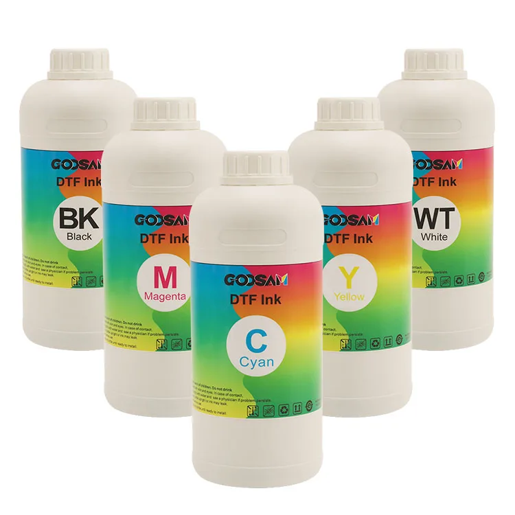Premium 1 5 L 1L 5L Bright Color White DTF Ink For Epson Stylus Pro 7880 7600 Printer 4720 5113 I3200 Dx7 F1080 Printhead