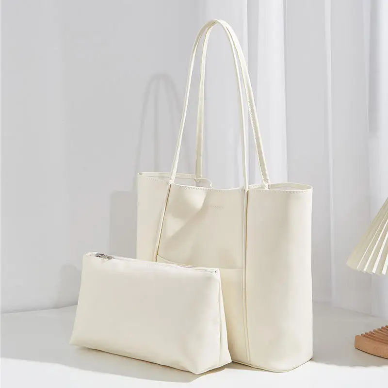 custom logo 2023 Hot Sale Vegan Leather Hand Bag Set Purse And Handbags Shoulder Bags Tote Bags For Ladies