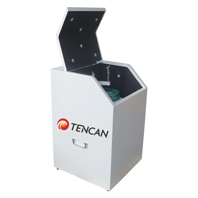 China Tencan digital box sample making equipment with sealed grinding pot for grinding ore &rock samples unmanded