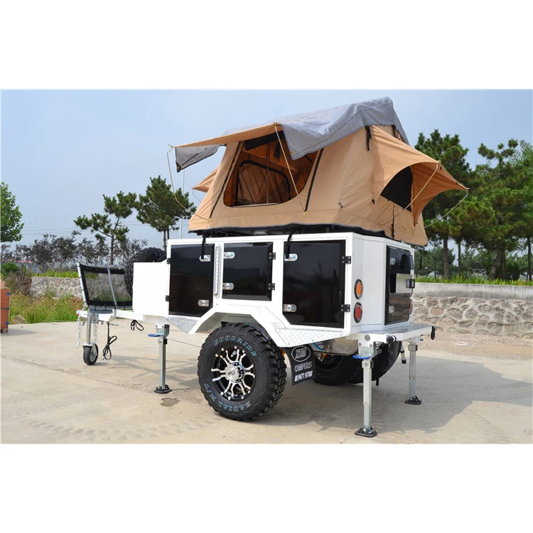 Family Large Living Space Rv Offroad Camping Caravan Rv Trailer Travel Trailer
