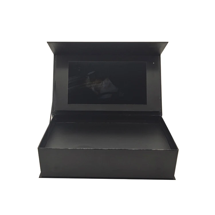 10.1 Inch Fashion Lcd Screen Video Ring Jewelry Gift Tv Brochure Packaging Box For Luxuries Promotion Advertising