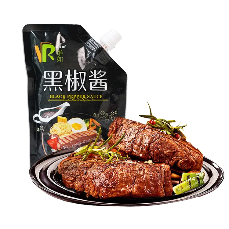 
 Хороший вкус соус черного перца для стейка и спагетти  