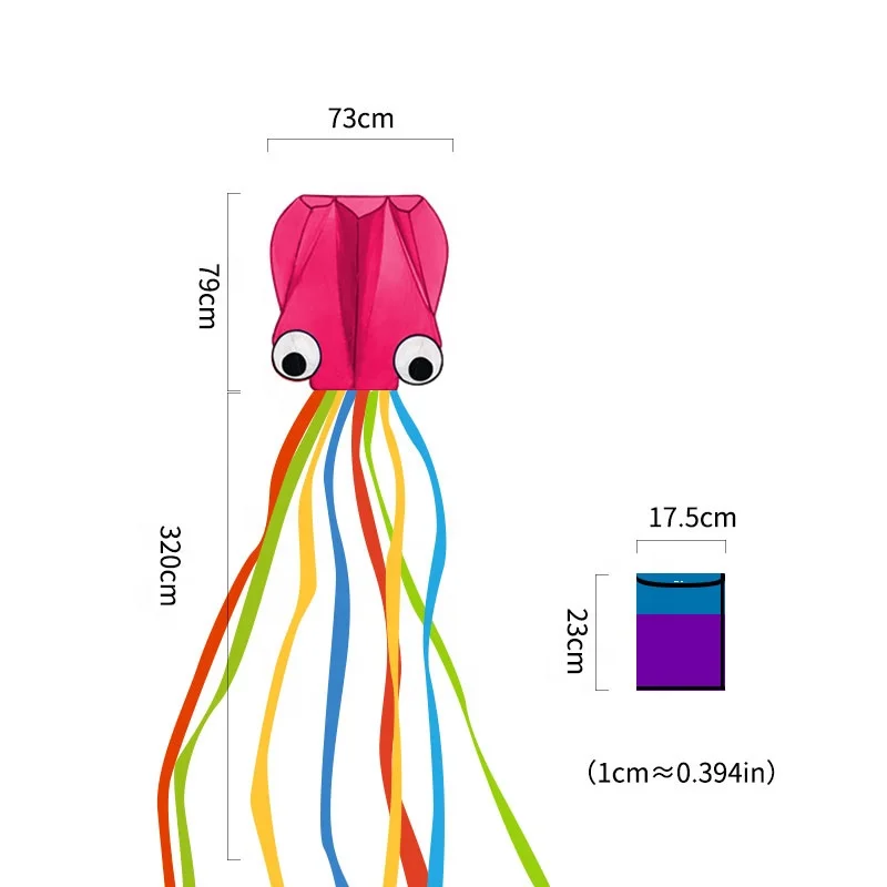 2023 Weifang factory professional custom wholesale inflatable octopus kite