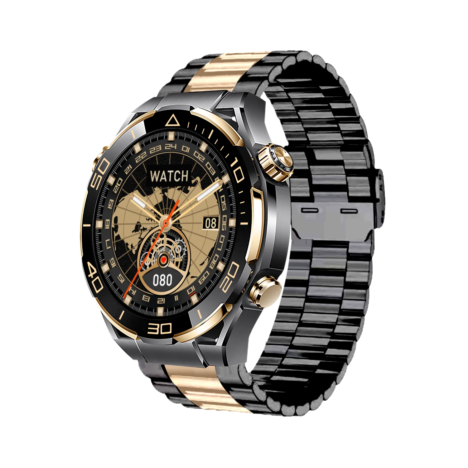 Men  Smart Watch 1.56-inch screen  fully touch Ai voice assistant  Phone cards can be placed support various health functions