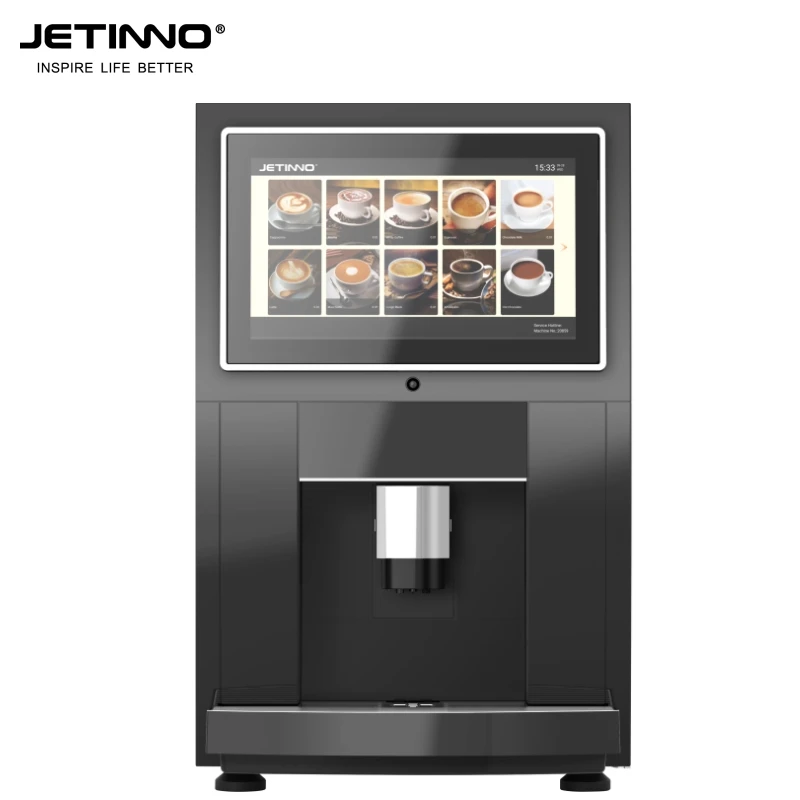 Jetinno JL24-IN5C 14 дюймов с сенсорным экраном машина для растворимого кофе автомат чая мгновенным порошком