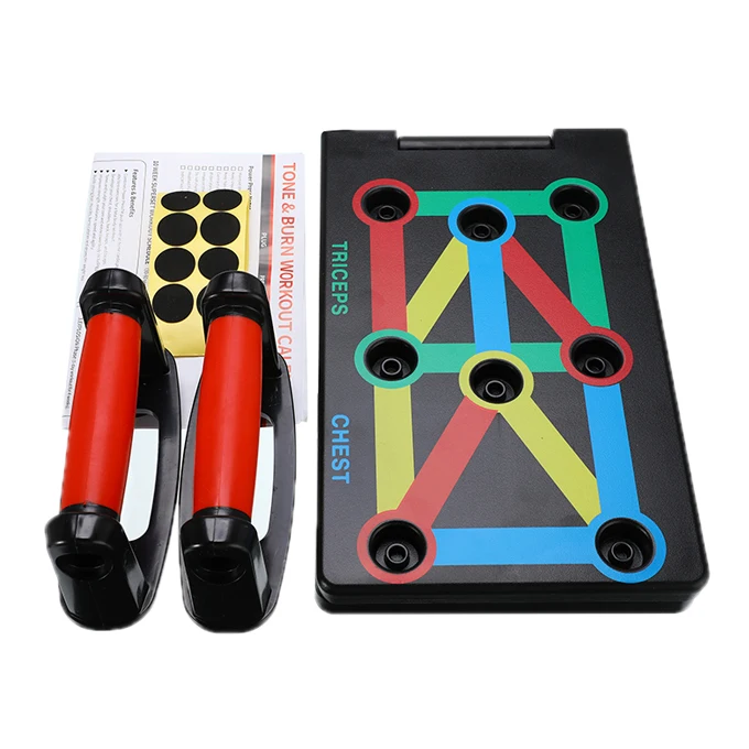 Household Multifunction Push Up Rack Board 9 System Comprehensive Fitness Exercise Workout Push up Stands Body Building Training