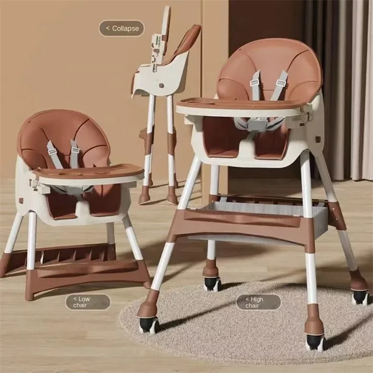 China wholesale Baby Dining Chair Double Layer Dining Tray Baby Dining Chair Adjustable Height Baby Dining Chair