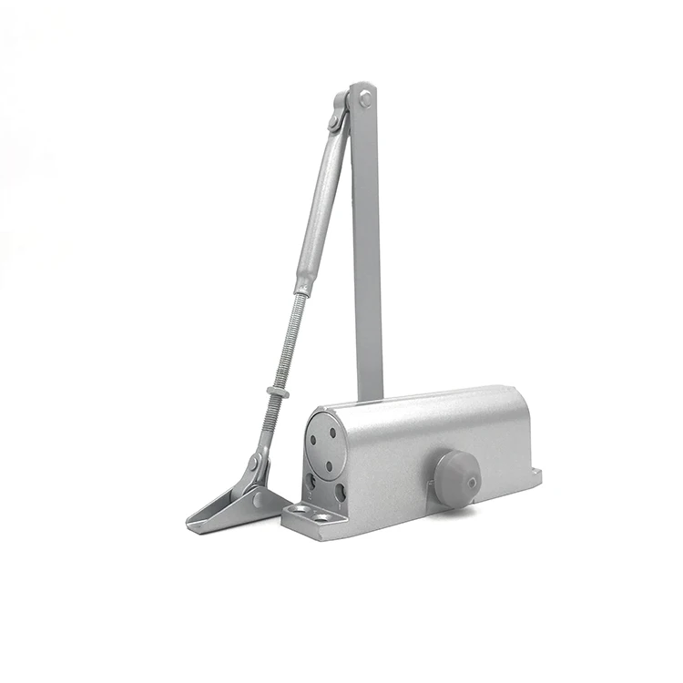 Heavy Hydraulic Automatic Door Closer for Steel Doors Two-Stage Adjustable with Modern Design for Hotels Outdoor Use