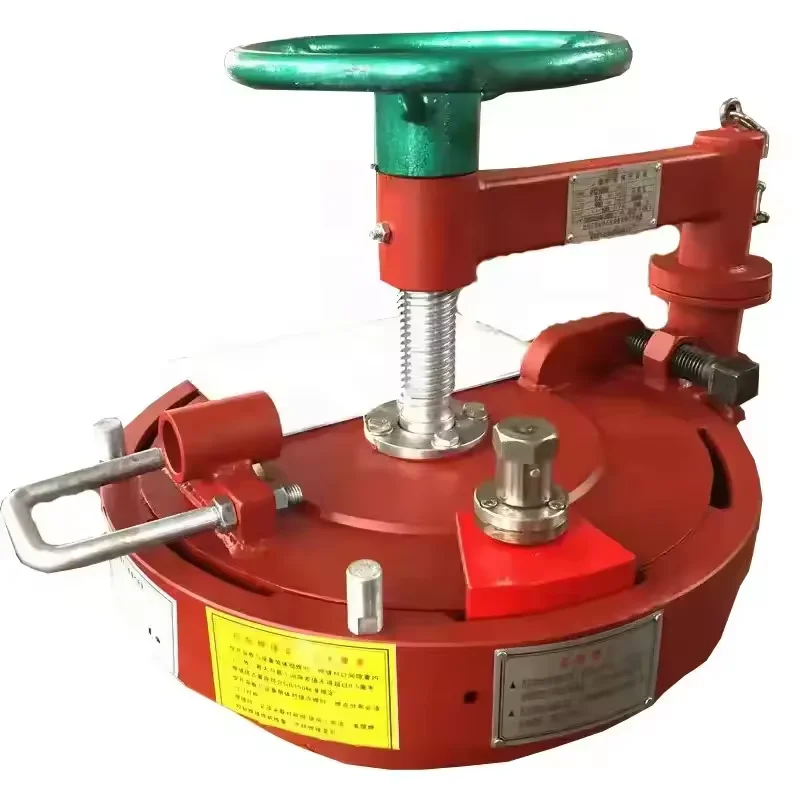 Vertical Clamp Type Quick Opening Closure For Pig Launcher Receiver