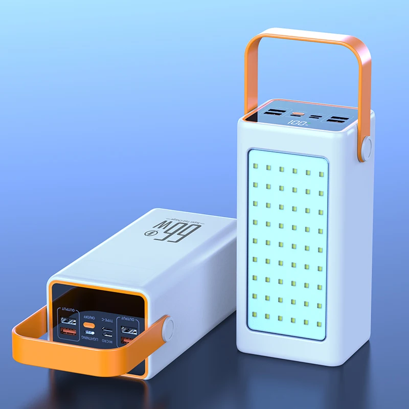 Power Bank Portable Power Station Mobile Fast Charger 90000mah Portable Quick Charging Banks Power Battery