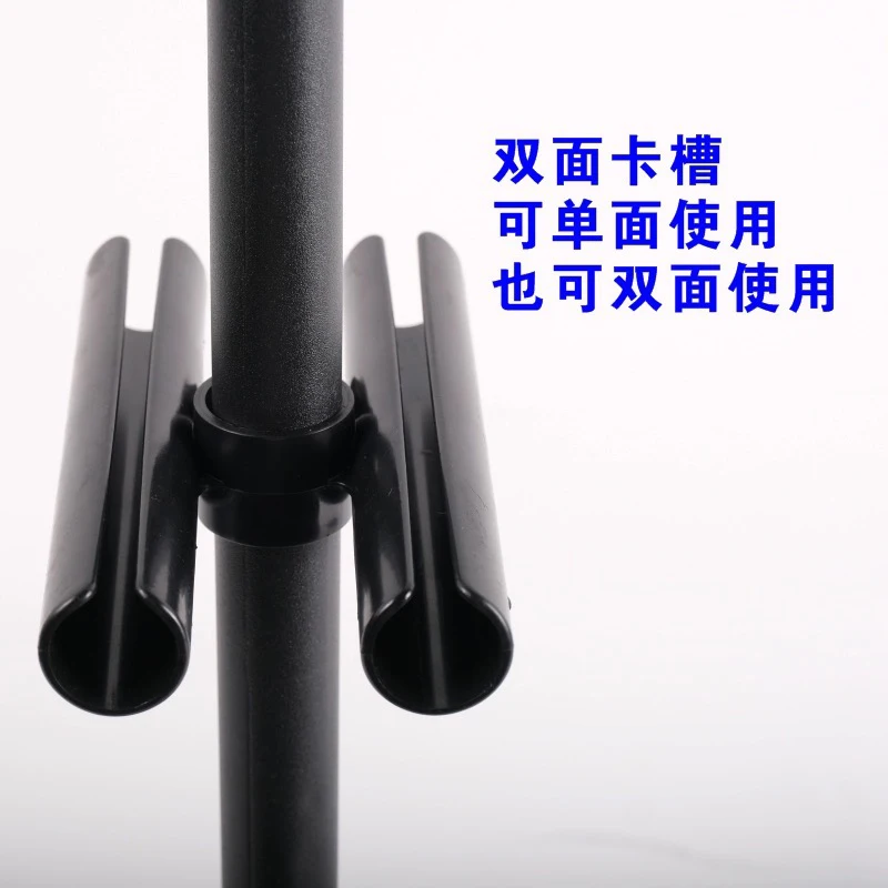 Adjustable tripod display stand Cardboard poster banner Iron stand advertising stand