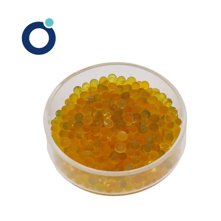 Прозрачный апельсиновый силикагель 2-4 мм 3-5 мм, абсорбирующий силикагель, промышленное сырье