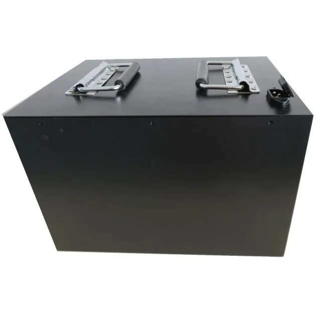 Power lithium batteries LFP Lishen 3.2v lifepo4 100ah 48v 40ah battery charging port C13 plug for tricycle