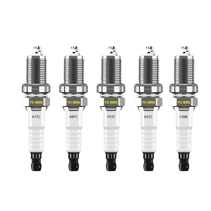 Low Price Motorcycle 50 70 100 125 150 180 200 250cc Ingition System Spark Plugs Motorcycle Spark Plugs