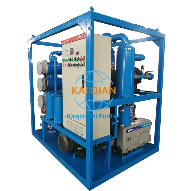 Used Oil Processing Machinery Portable Purifier Machine Filtering Transformer