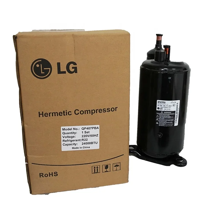 Новый оригинальный роторный компрессор кондиционера LG R22 24000BTU в