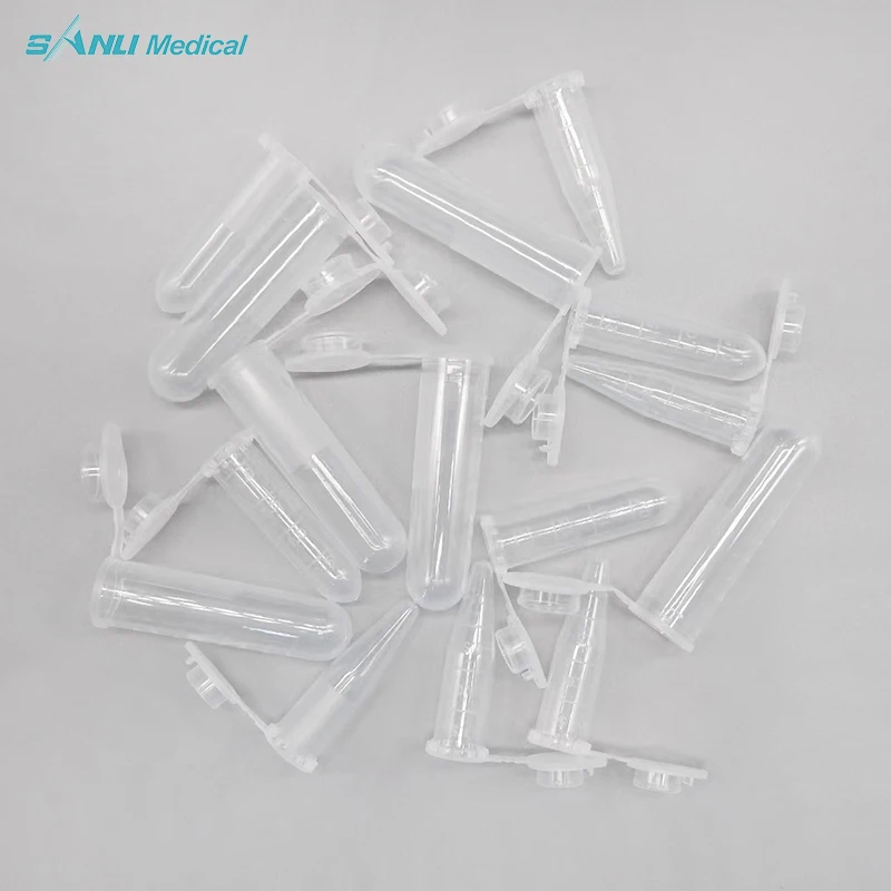 15ml 50ml Disposable Round Graduated Plastic Conical Bottom Centrifuge Tubes with Screw Cap