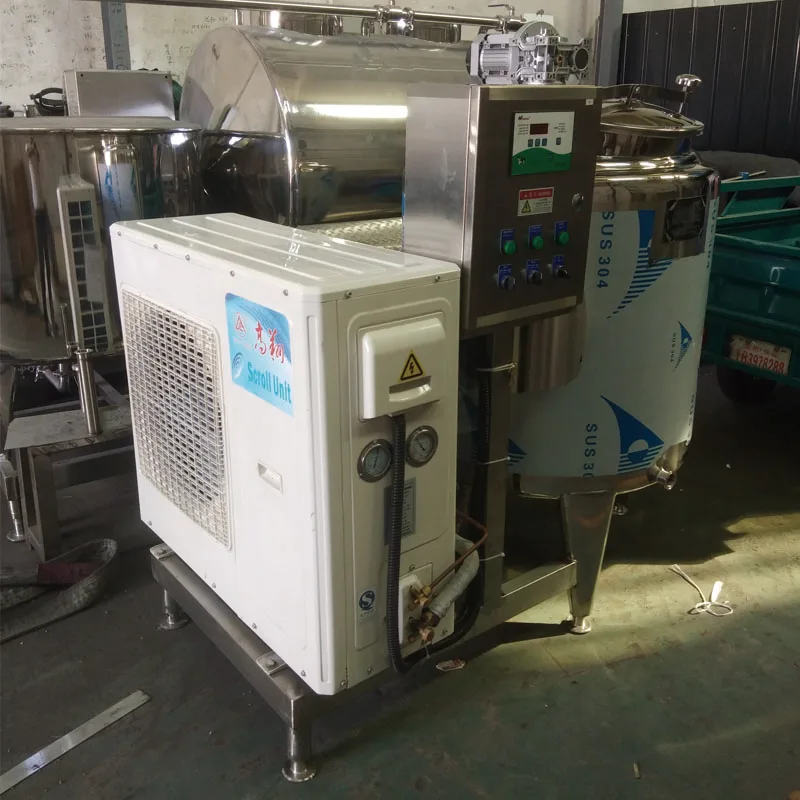 Vertical milk cooling tank dairy equipment