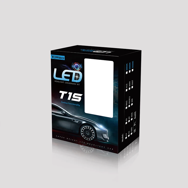  Автомобильные фары Turbo T1S комплект светодиодных противотуманных фар H4 H7 H11 9004 9007 светодиодные 80 Вт лм для автомобилей грузовиков