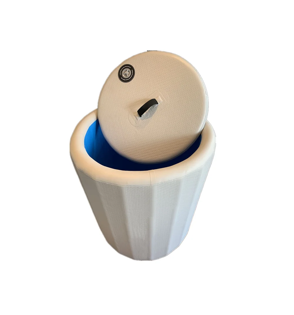 durable inflatable ice bath tub recovery after work out Drop stitch high quality for cold therapy cold plunge Europe popular