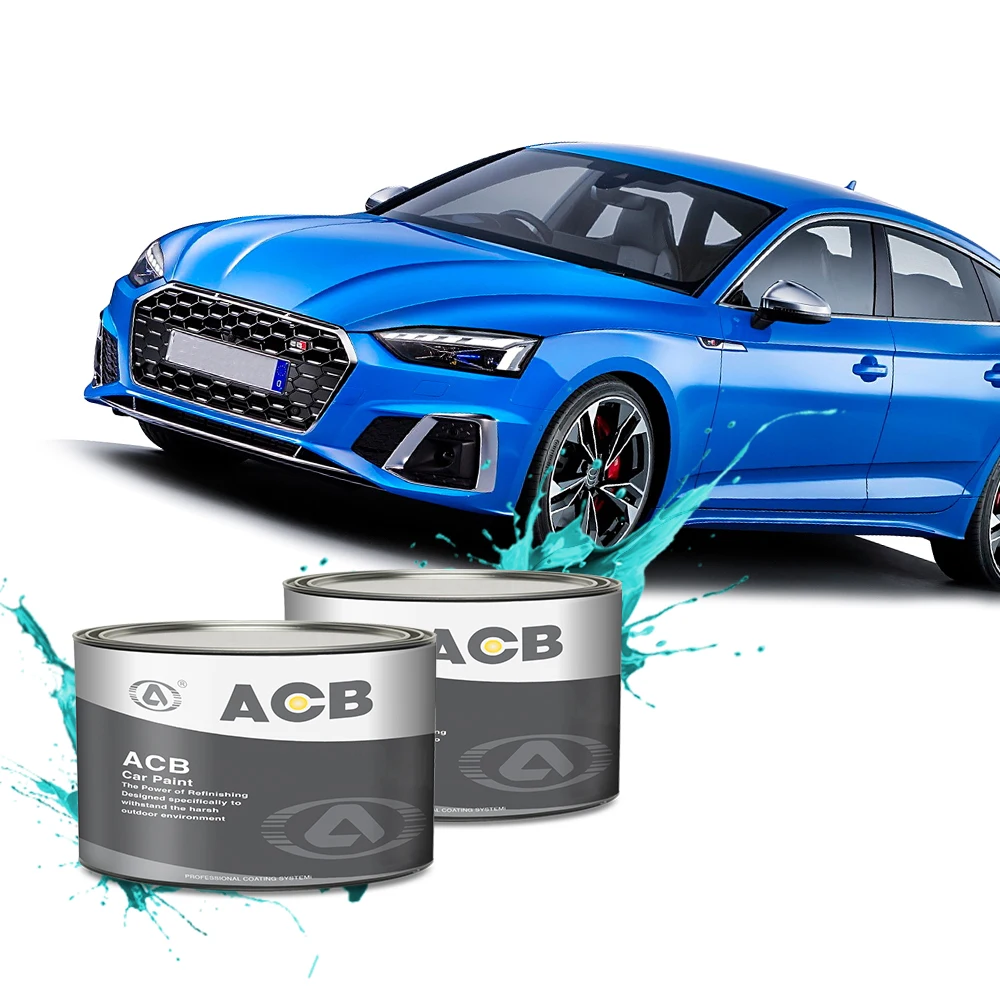 Heat Resistant Reflect Waterproof Refinish Paint for Price Gun Metal OEM CAS Car Paint