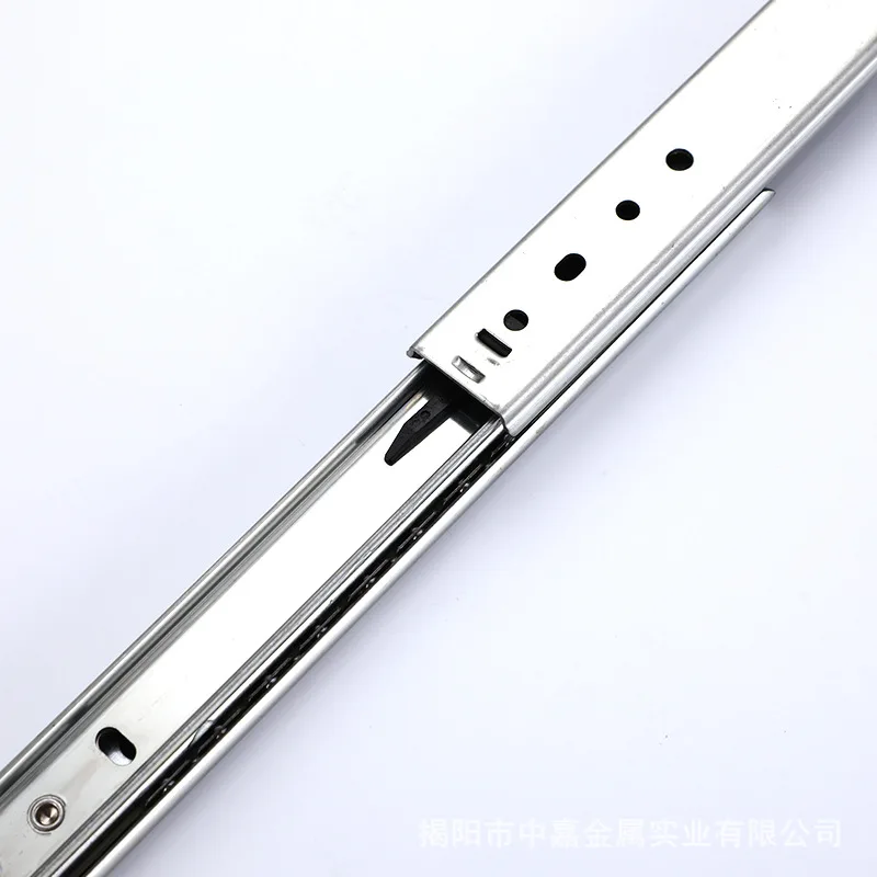 7 Folds Table Drawer Slide Rail Hardware Aluminium Slide Rail Transforming Table Slide