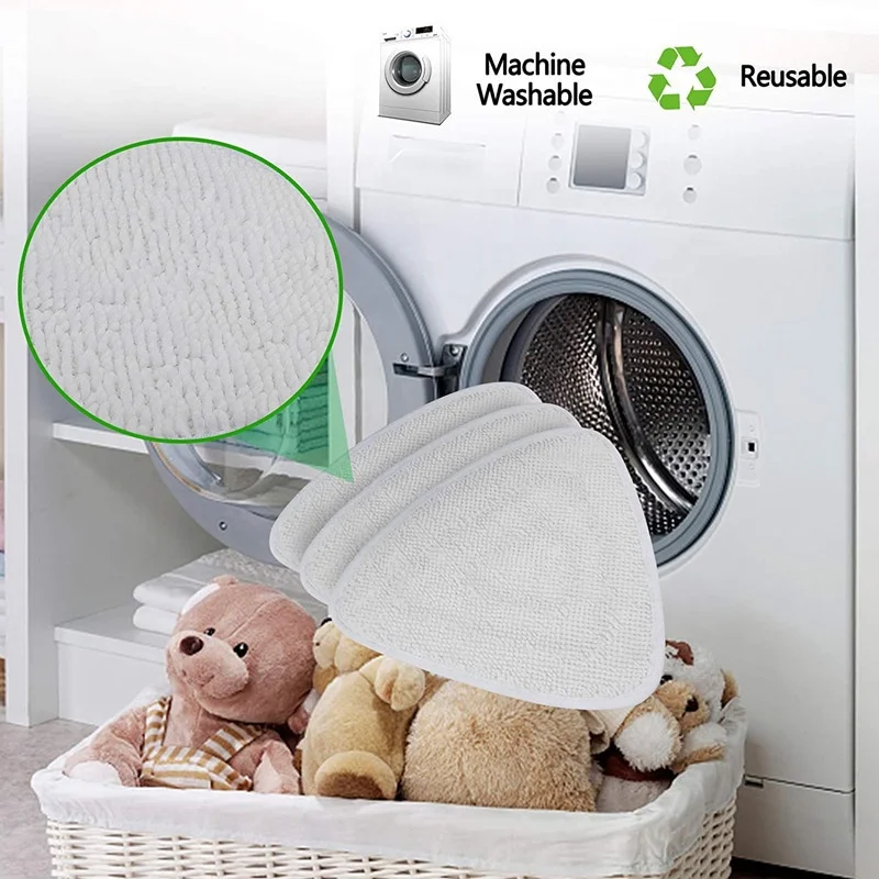 Free Sample Microfibre Steam Mop Yarn Cotton Pad Replacement Compatible with Vileda o cedar 100 Hot Spray Mop