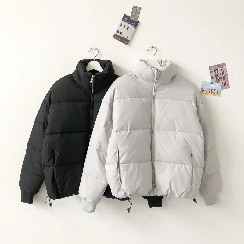 Wholesale Custom Man Stand Collar Men Winter Jacket Windproof Cotton Jacket For Man