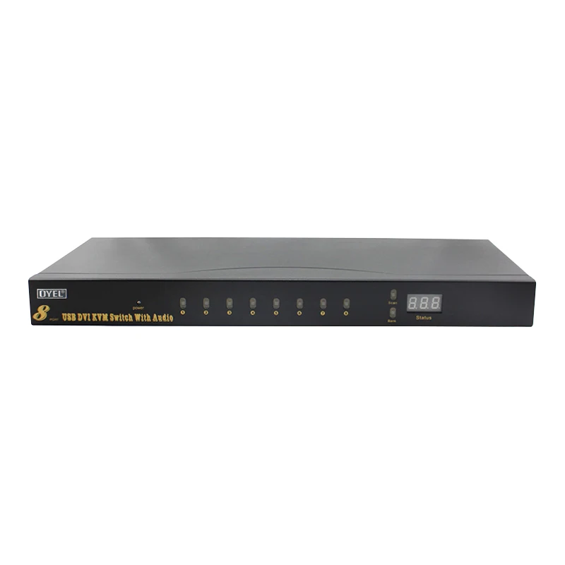  Квм-переключатель DVI с USB 2K 8x1 квм-переключатель автоматический Usb