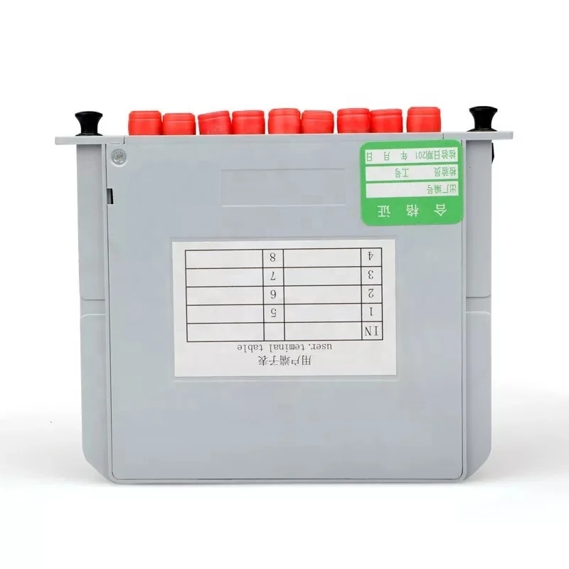
FTTH Optical Fiber Splitter PLC 1x8 1x 16 . 1x 32 . 1 x 64 fiber optic splitter 