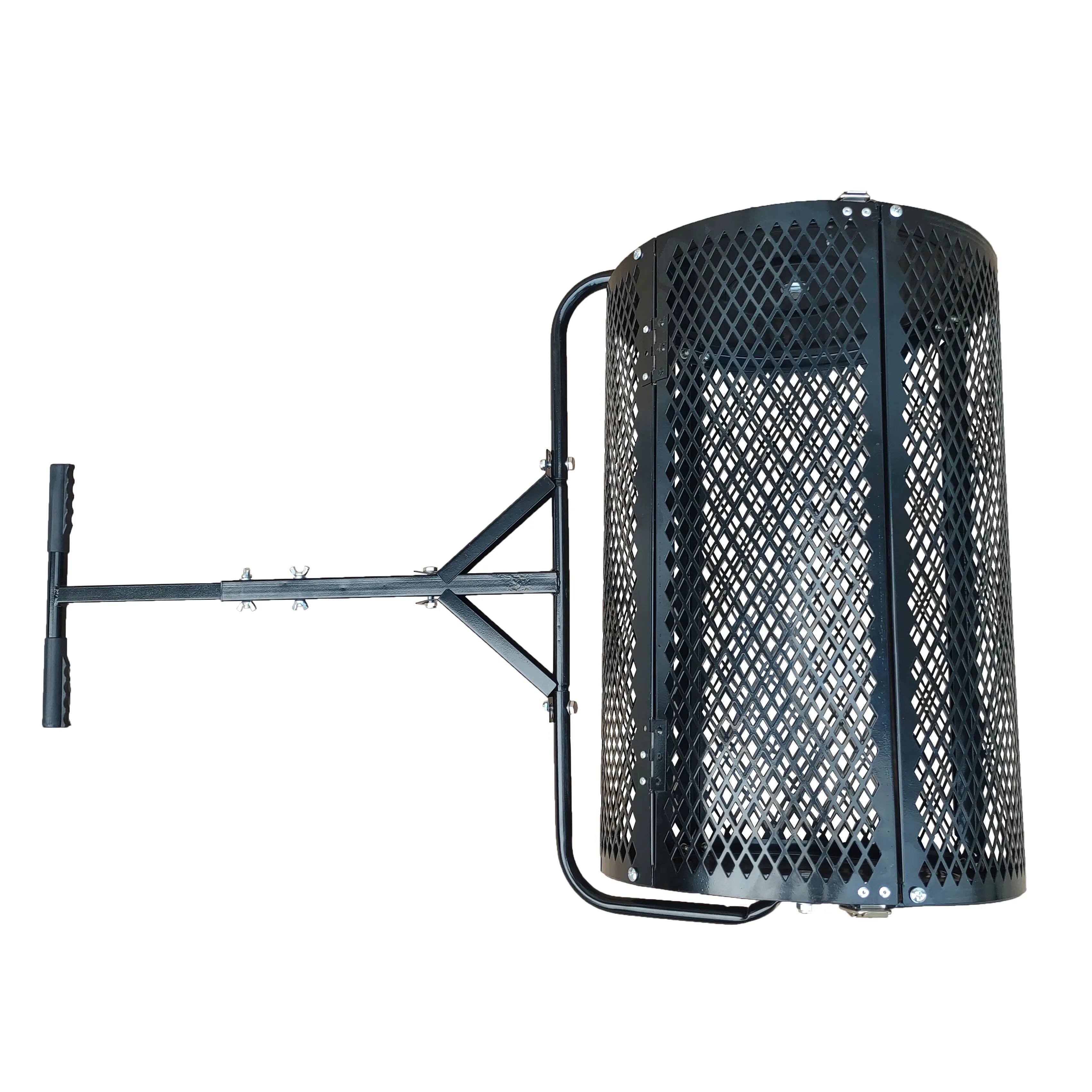 New Manual Garden Tool Car Steel Hand Push Yard Lawn Roller for Gardening and Grass Maintenance