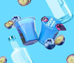 Customized Jelly Shots Ready to Eat Alcohol Jelly Vodka Jello Shots