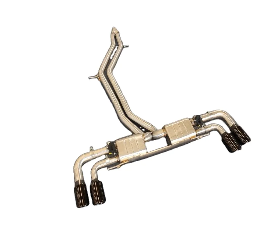 304 Stainless Steel Catback Exhaust For PORSCHE Cayenne 958 GTS 3.6 4.8 2010-2016  Exhaust Pipe Muffler  Exhaust System