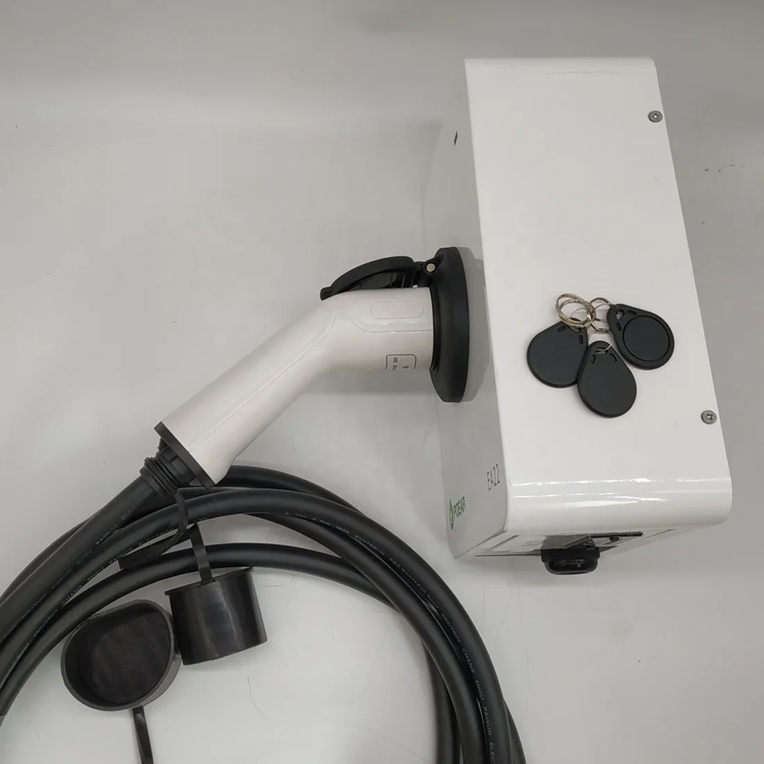 
wall box EV AC charging station,400v 22KW with type 2 socket,charging pile,OEM 
