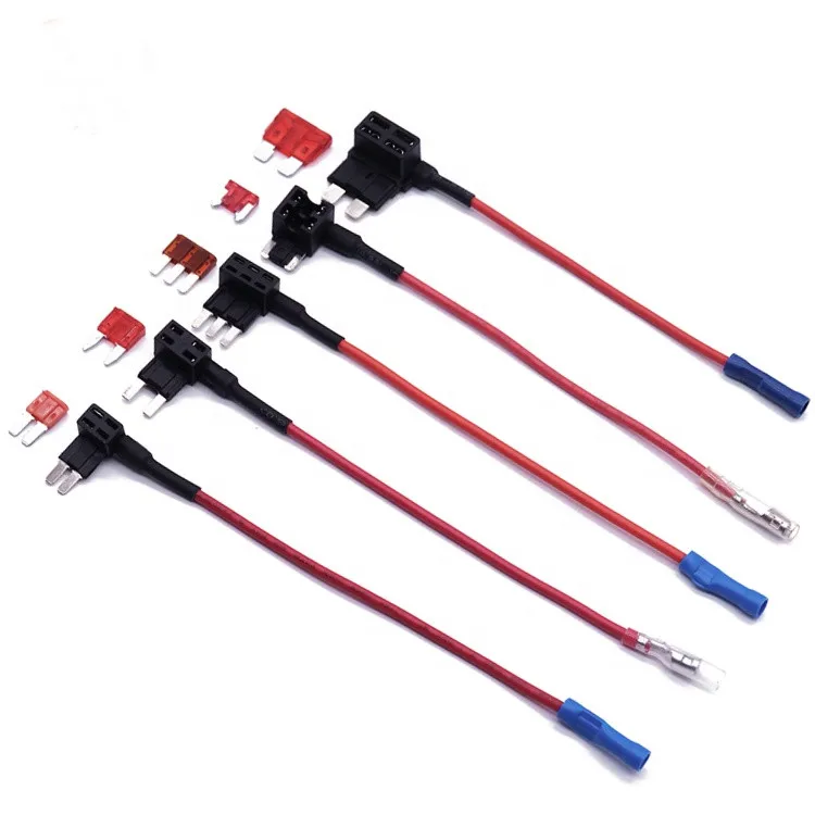 Add A Circuit ATO ATC Low Profile Micro Micro2 Micro3 Middle Medium Standard Car Fuse Tap Auto Blade Fuse Tap Holder